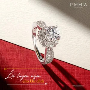 Nhẫn kim cương tại Jemmia Diamond