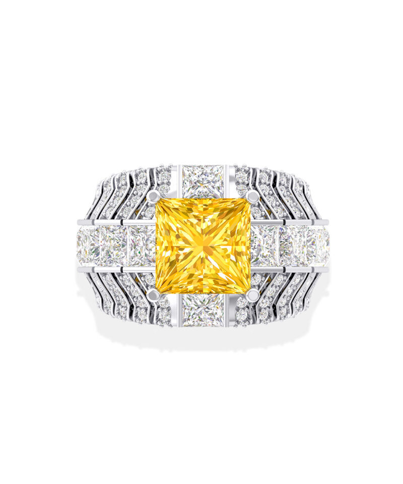 Nam giới có nên đeo nhẫn kim cương màu vàng không