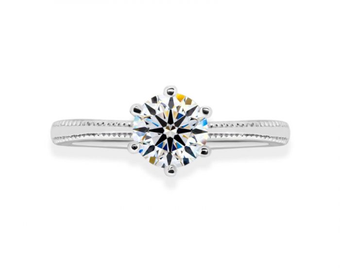 Nhẫn kim cương 9 ly chất lượng - Jemmia Diamond