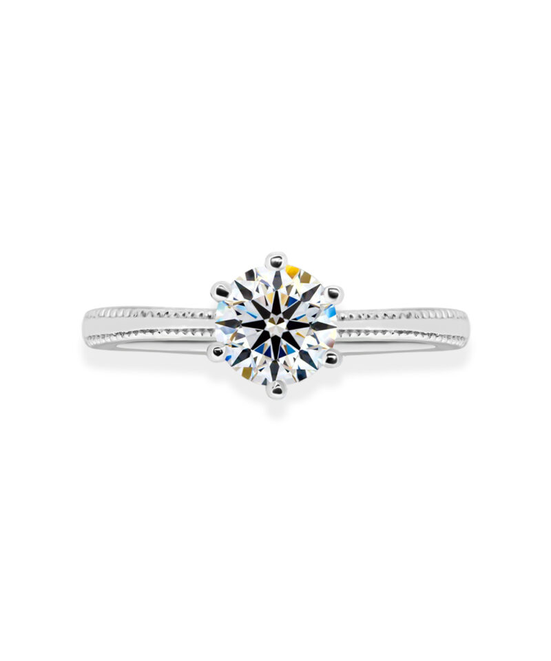 Nhẫn kim cương 9 ly chất lượng - Jemmia Diamond