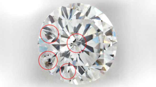 Blemish trong kim cương là gì?