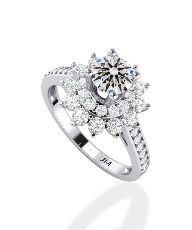 Nhẫn kim cương tại cửa hàng đảm bảo chất lượng 100% 