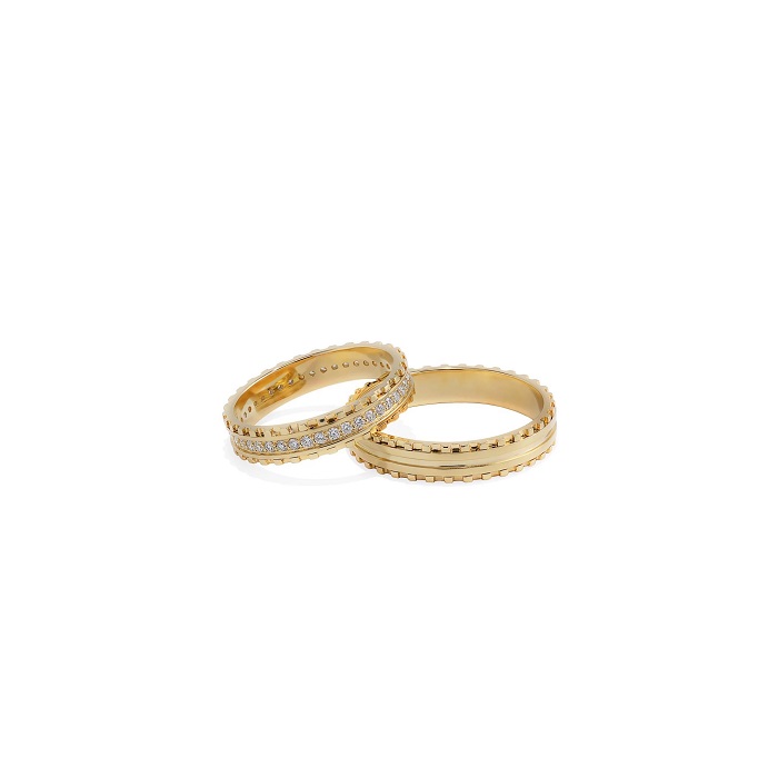 Nhẫn cưới kim cương Jemmia cho ai cần hoàn thiện cặp nhẫn cưới rẻ tiền ngày trước.