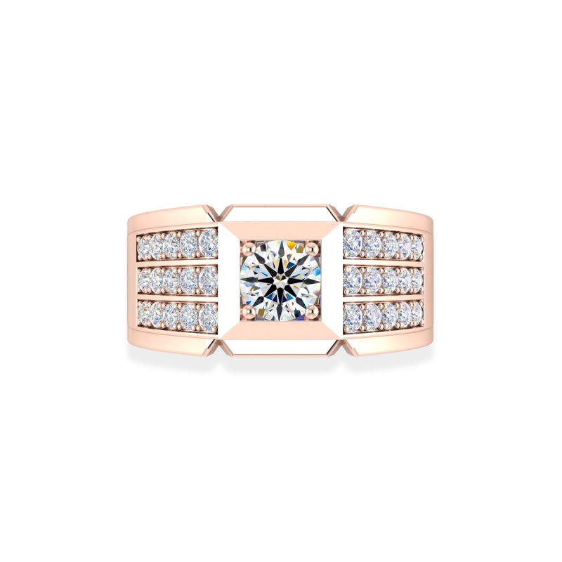 Nhẫn kim cương nam đẹp - Jemmia Diamond