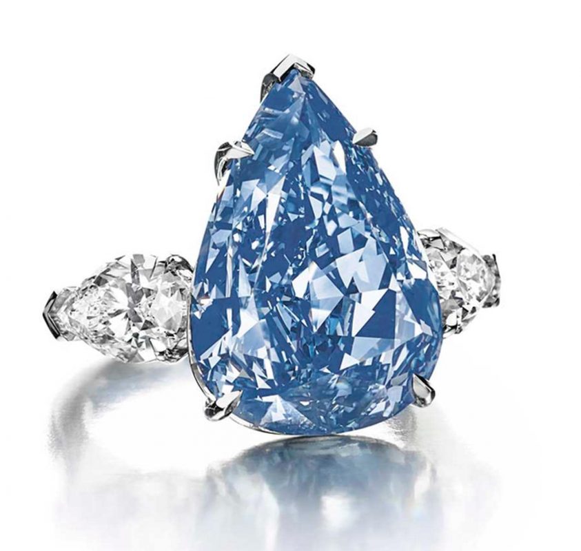 Winston Blue Diamond Ring