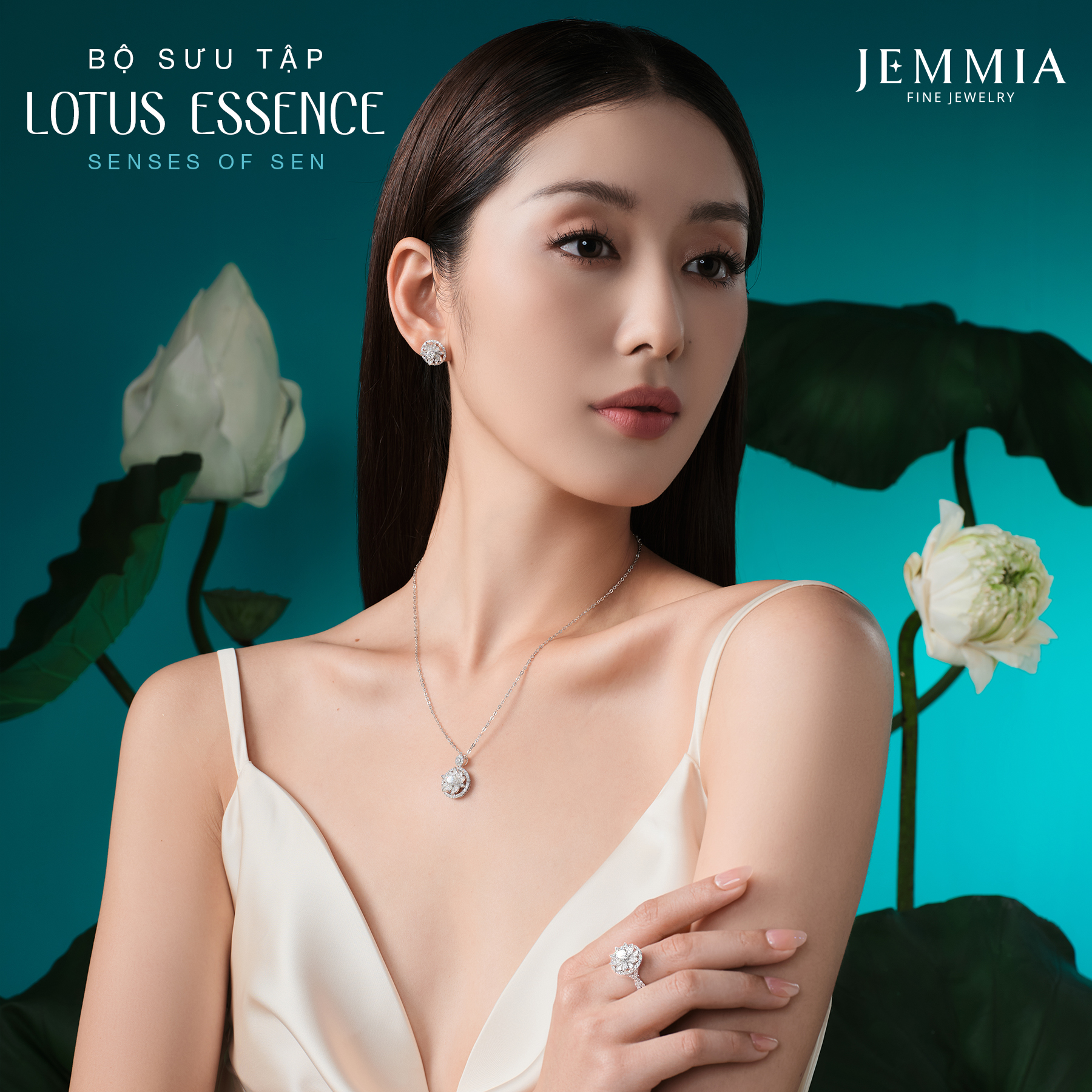 Bộ Sưu Tập Trang Sức "Lotus Essence" Jemmia