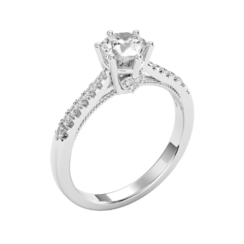 Vỏ nhẫn kim cương nữ Cathedral - Jemmia