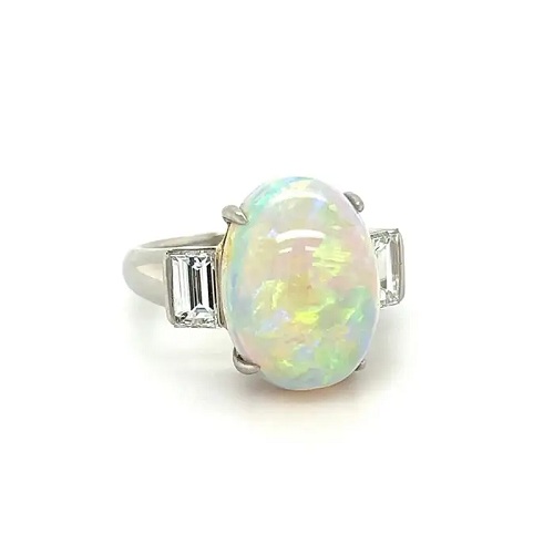 Hình 5: Nhẫn Opal viên chủ 7,39 carat