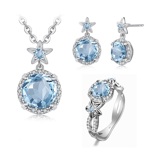 Hình 1: Trang sức đá Aquamarine là gì?